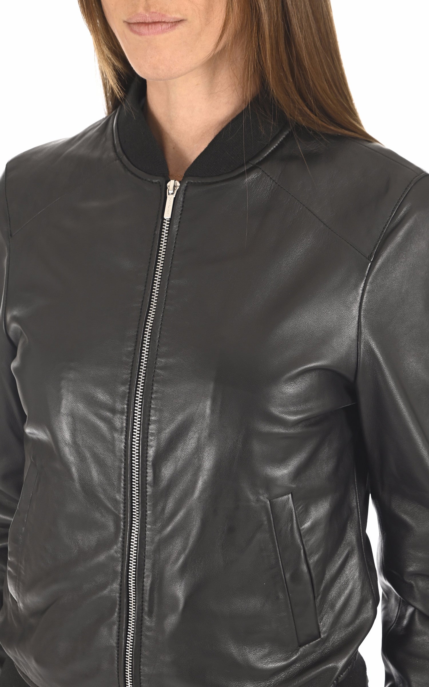 A &quot;BOMY 102191&quot; Noir Rose Garden Blouson Femme details photo