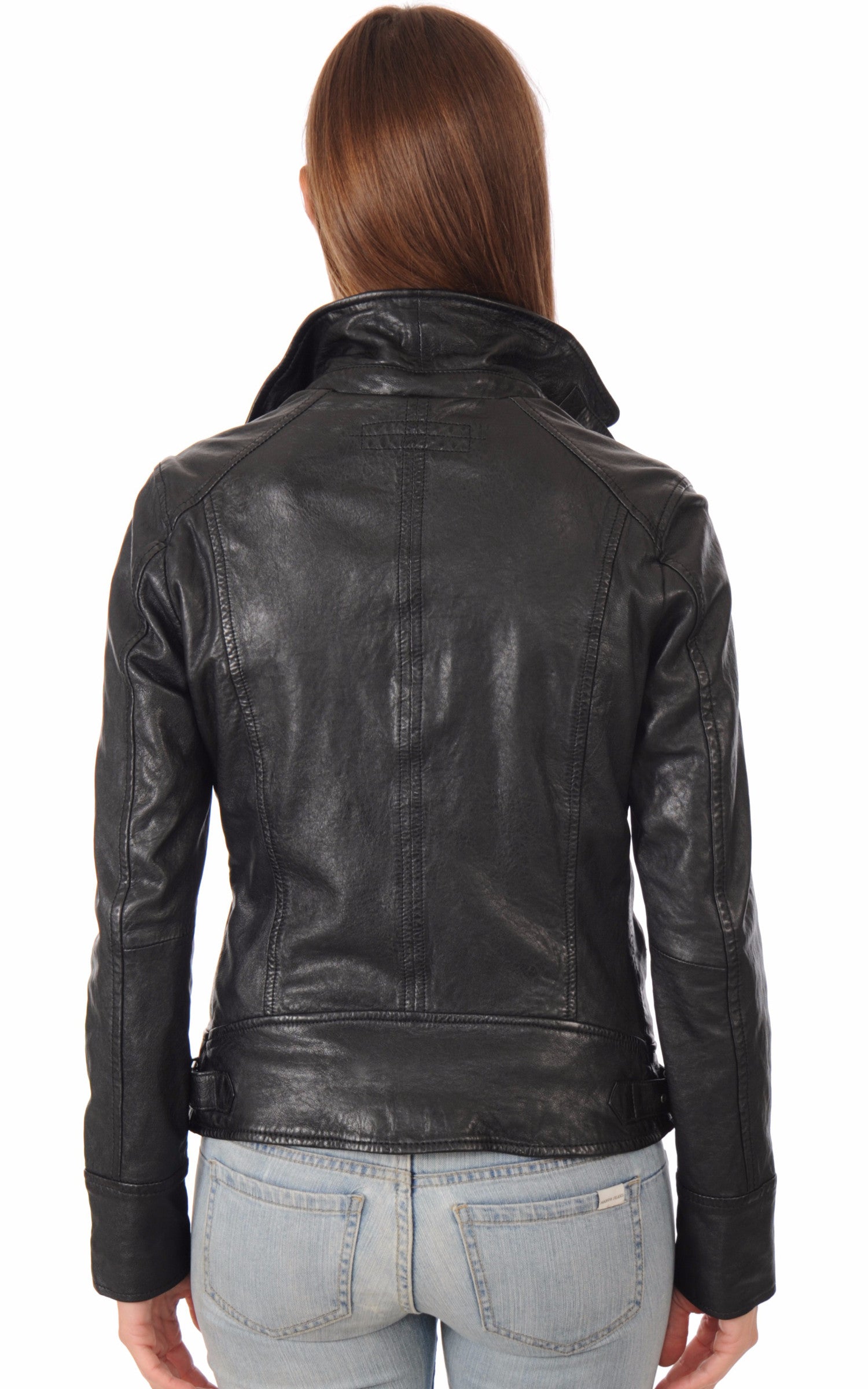 A &quot;VIDEO 62065&quot; Noir Oakwood Perfecto Femme back photo 4