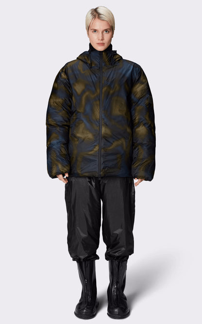A &quot;17000 KEVO PUFFER&quot; Bleu Rains Blouson Mixte closed photo