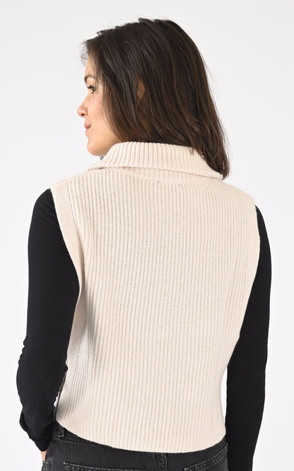 A &quot;MIMOSA 64703&quot; Beige Oakwood Top Femme back photo