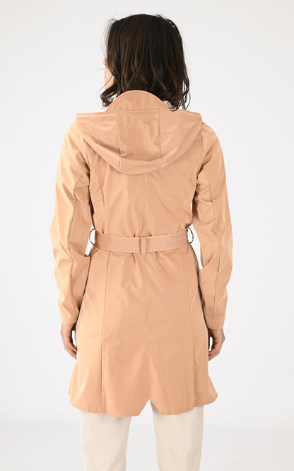 A &quot;18130 CURVE JACKET&quot; Rose Rains 3/4 Femme back photo