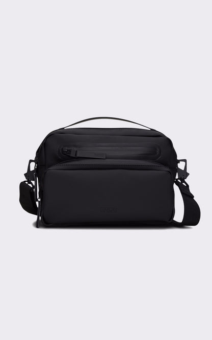 A &quot;14110 CARGO BOX&quot; Noir Rains Besace Mixte opened photo