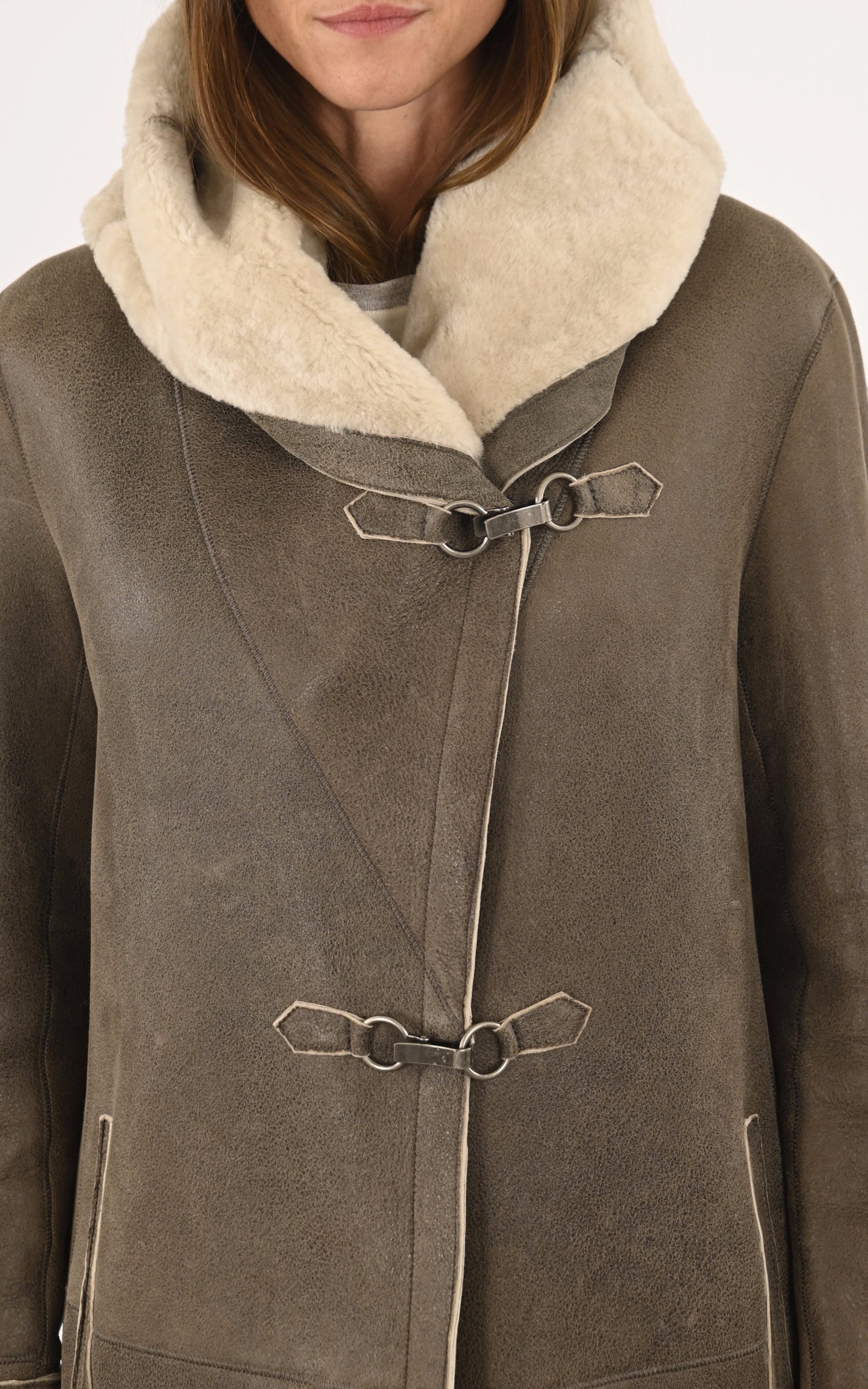A &quot;969 / 90&quot; Marron Levinsky 3/4 Femme details photo 5