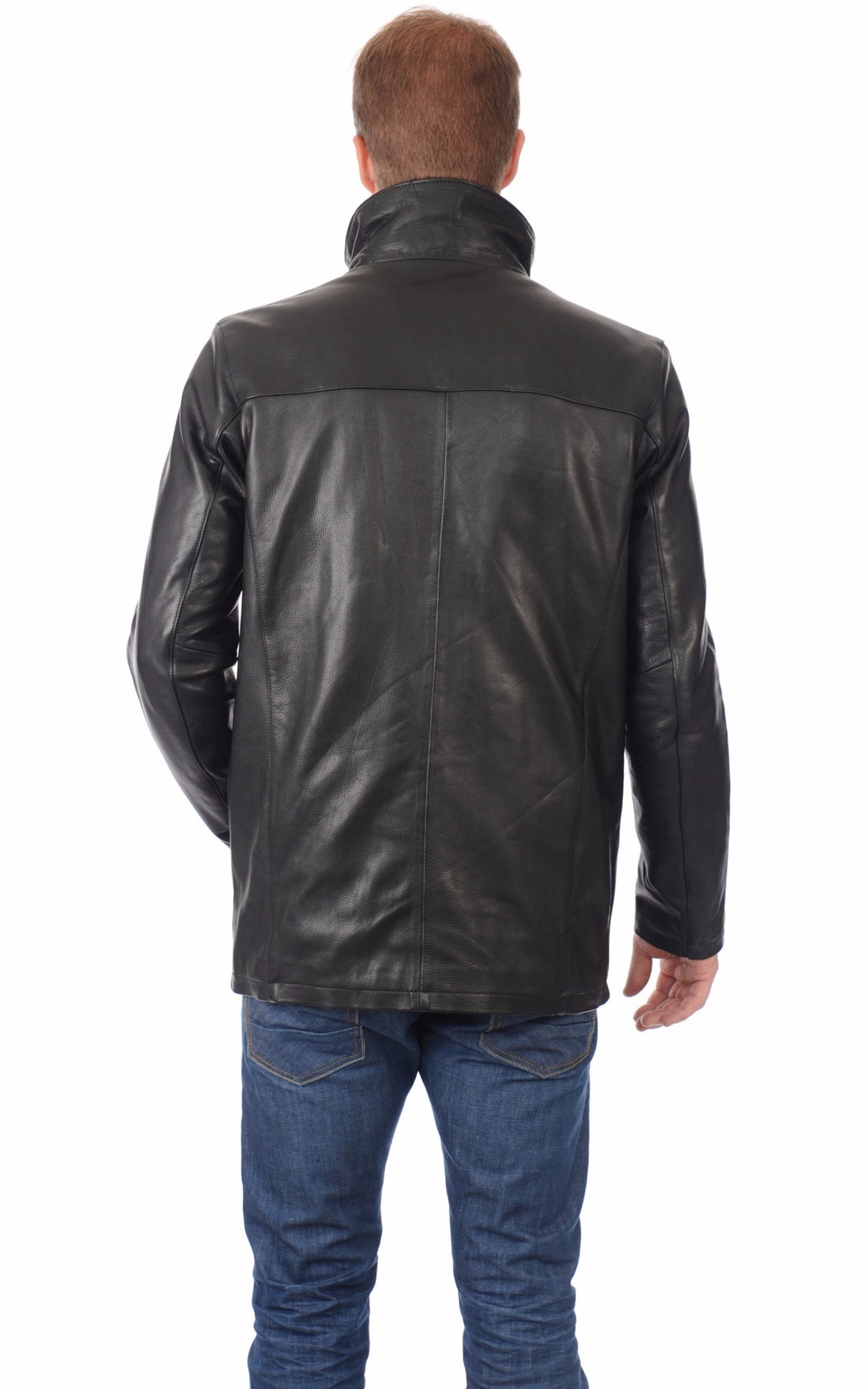A &quot;LUSSAC&quot; Noir La Canadienne Blouson Homme opened photo