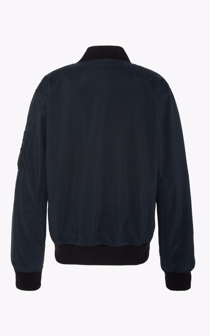 A &quot;KYSON&quot; Navy Schott Blouson Homme closed photo
