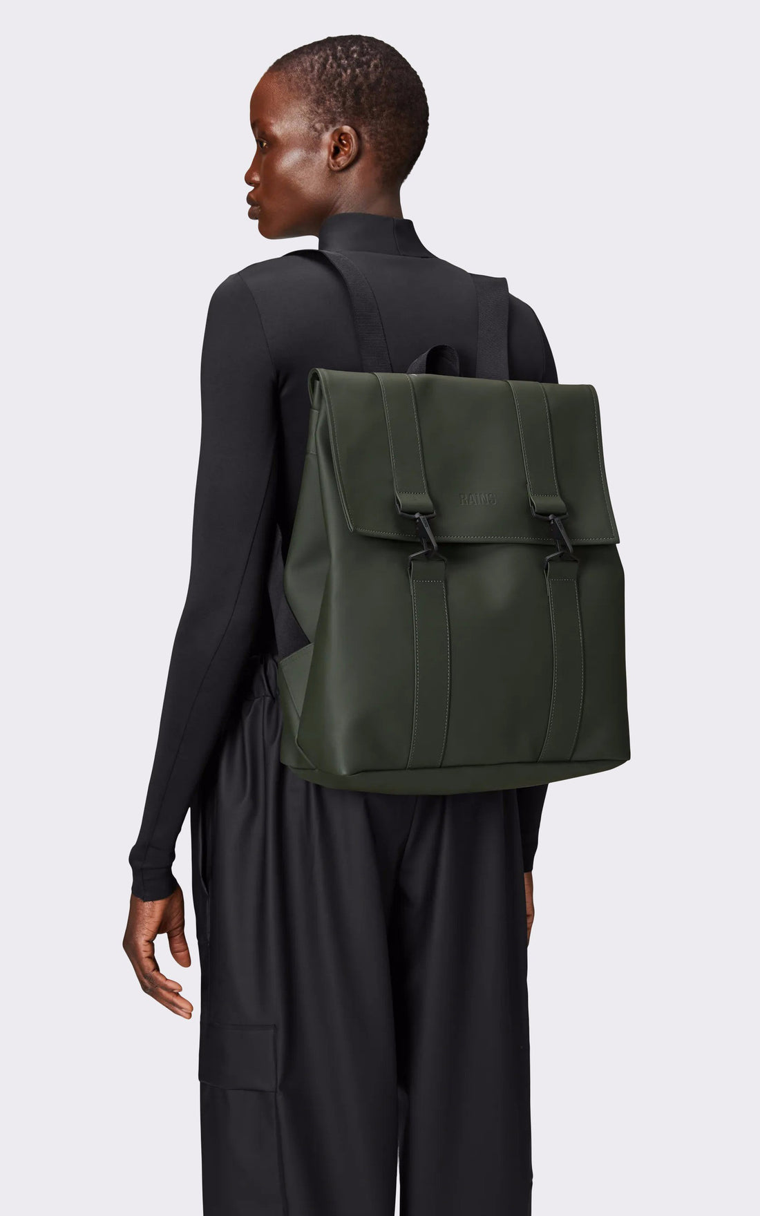 A &quot;13300 MSN BAG&quot; Vert Rains Sac Mixte interior photo