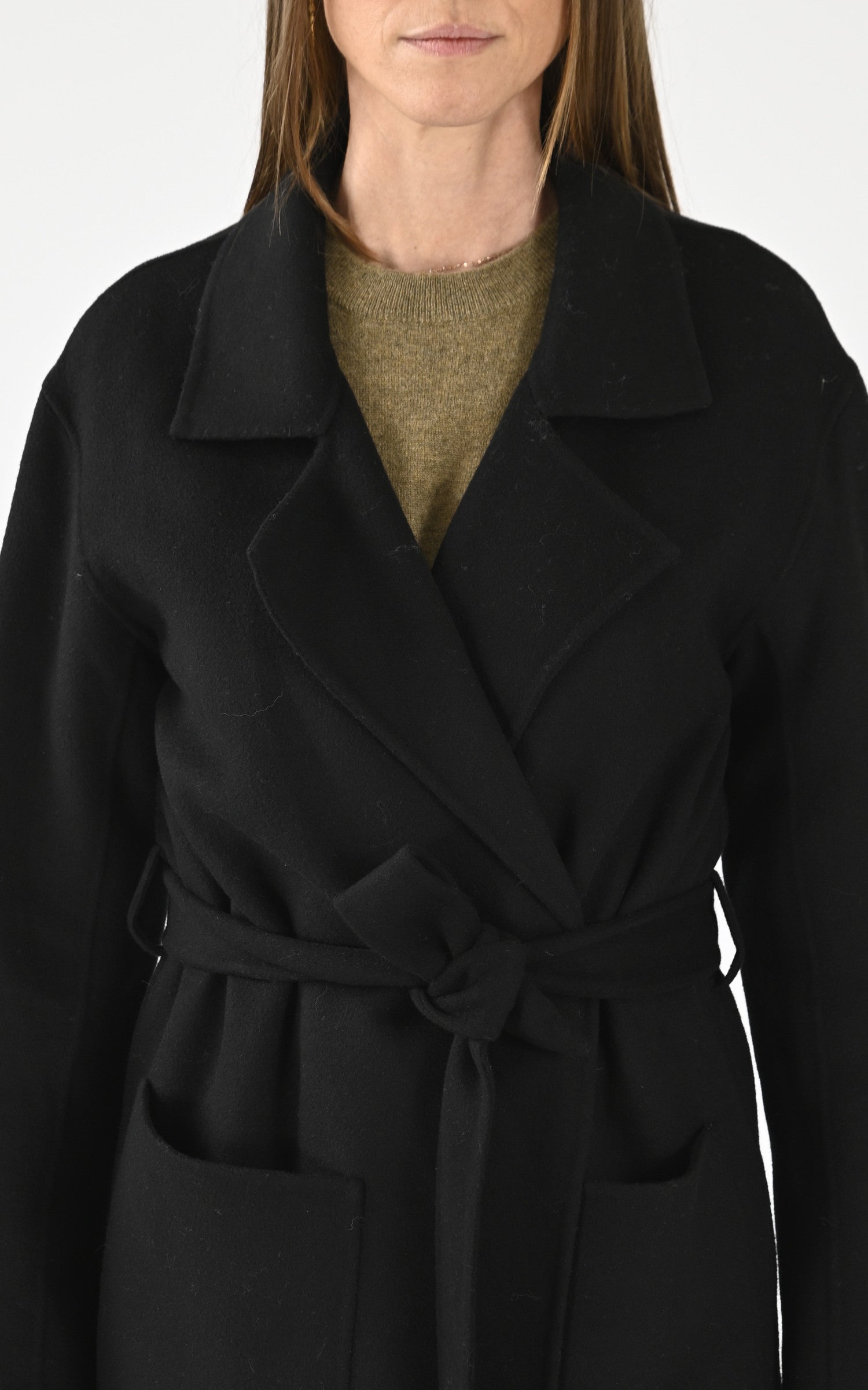 A &quot;ALLEGORIA 64303&quot; Noir Oakwood Manteau Femme details photo