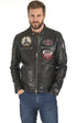 A "MARTINS 102432" Noir Daytona 73 Blouson Homme closed photo