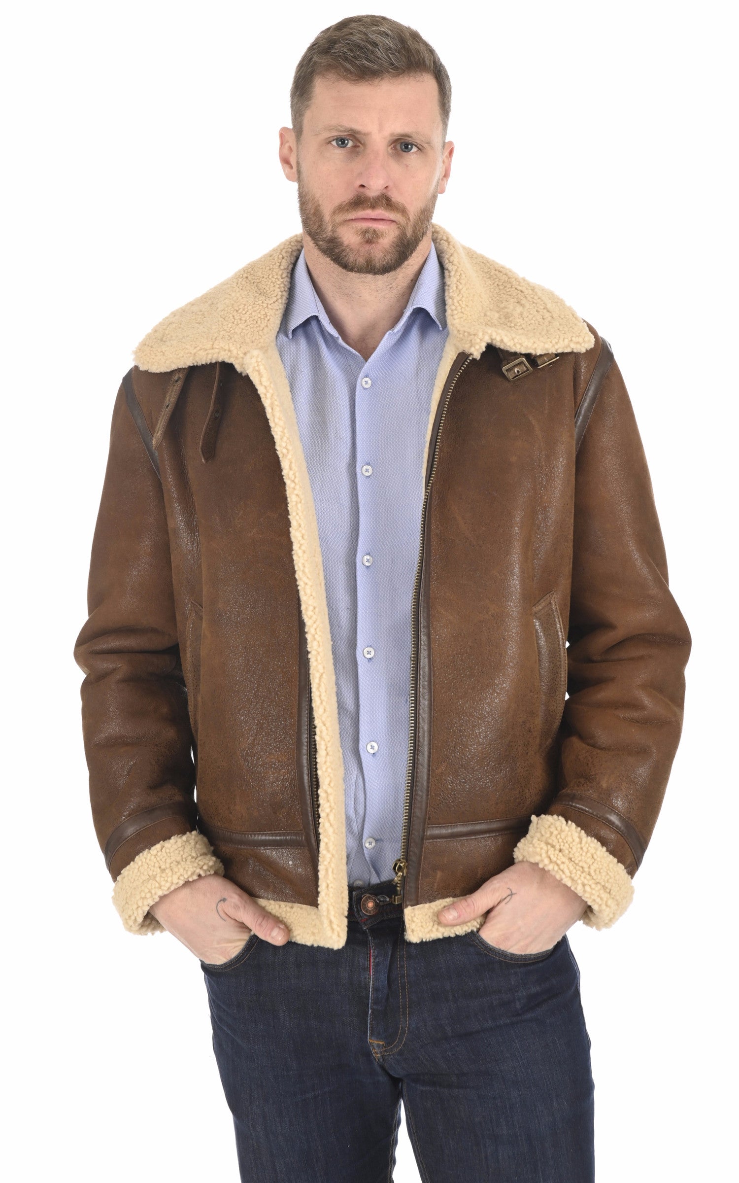 A &quot;BOMBARDIER 101297&quot; Marron Daytona 73 Bombardier Homme opened photo 1