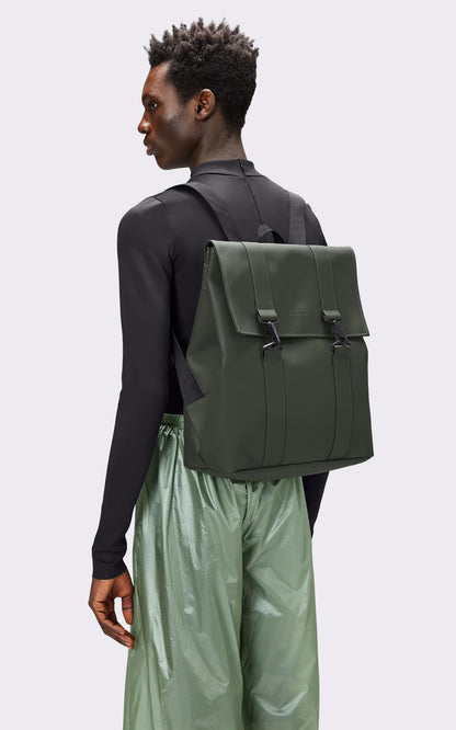 A &quot;13300 MSN BAG&quot; Vert Rains Sac Mixte opened photo
