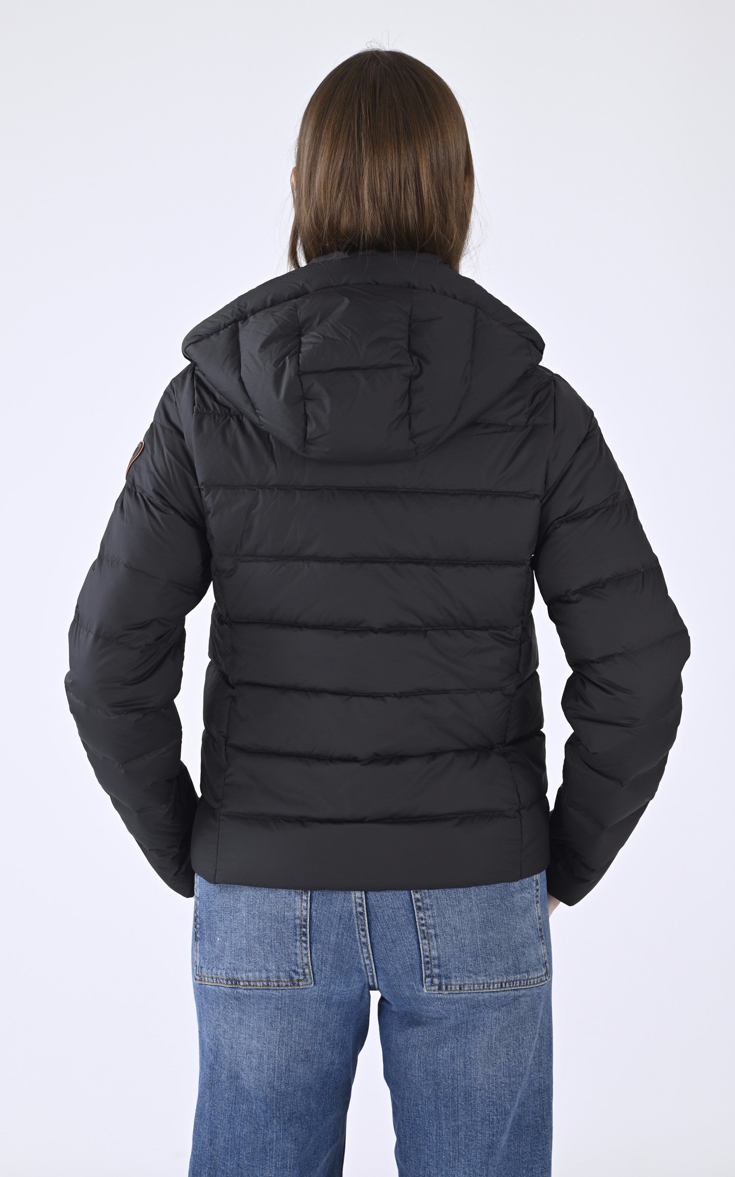 A &quot;FRANCE&quot; Noir Gertrude Bl Doudoune Femme back photo 4