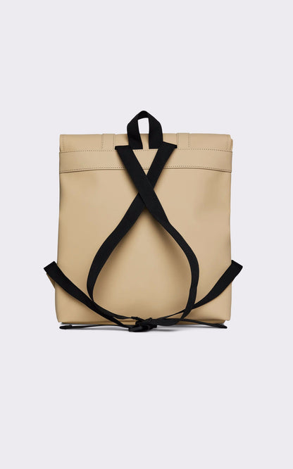 A &quot;13310 MSN BAG MINI&quot; Beige Rains Sac Mixte back photo