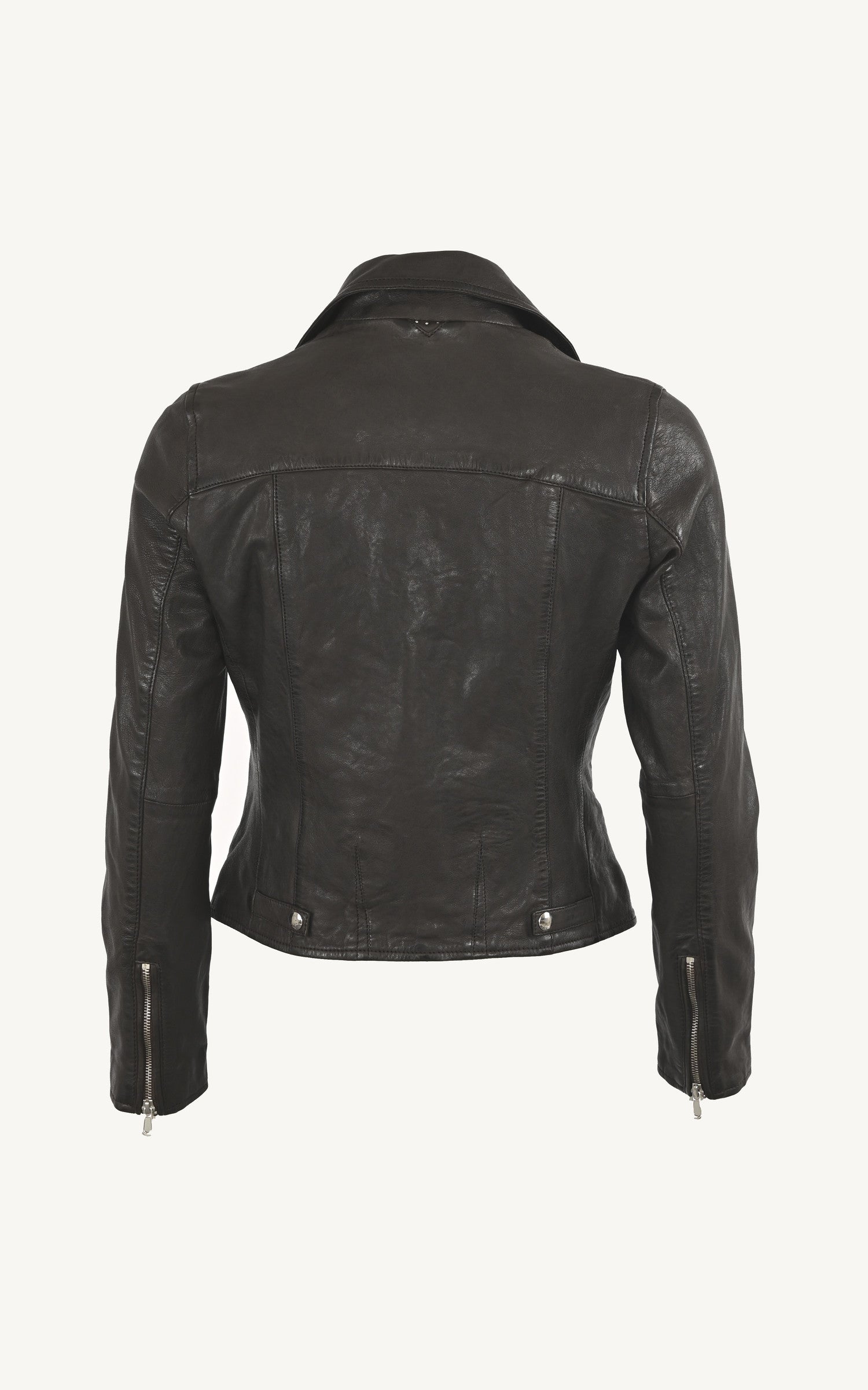 A &quot;OLYMPE 101964&quot; Marron Rose Garden Blouson Femme closed photo