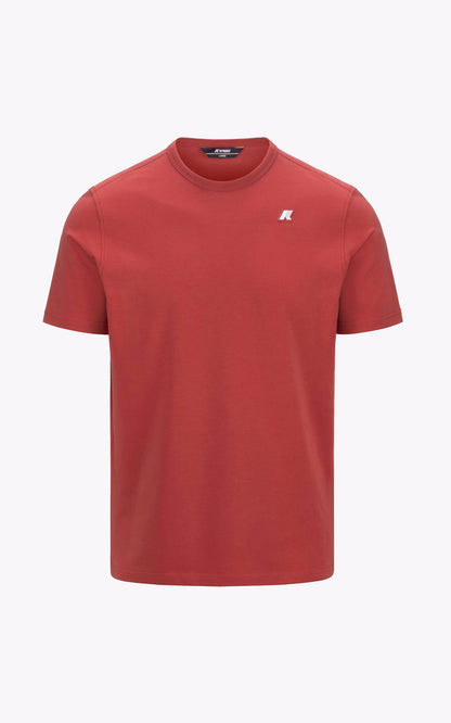 A &quot;ADAME K71349W&quot; Rouge K-Way T-shirt Homme back photo
