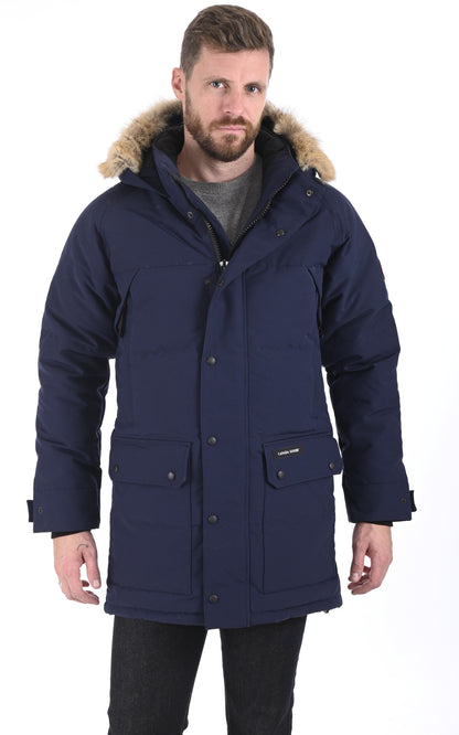 A &quot;EMORY 2580M&quot; Atlantic Navy Canada Goose 3/4 Doudoune Homme closed photo