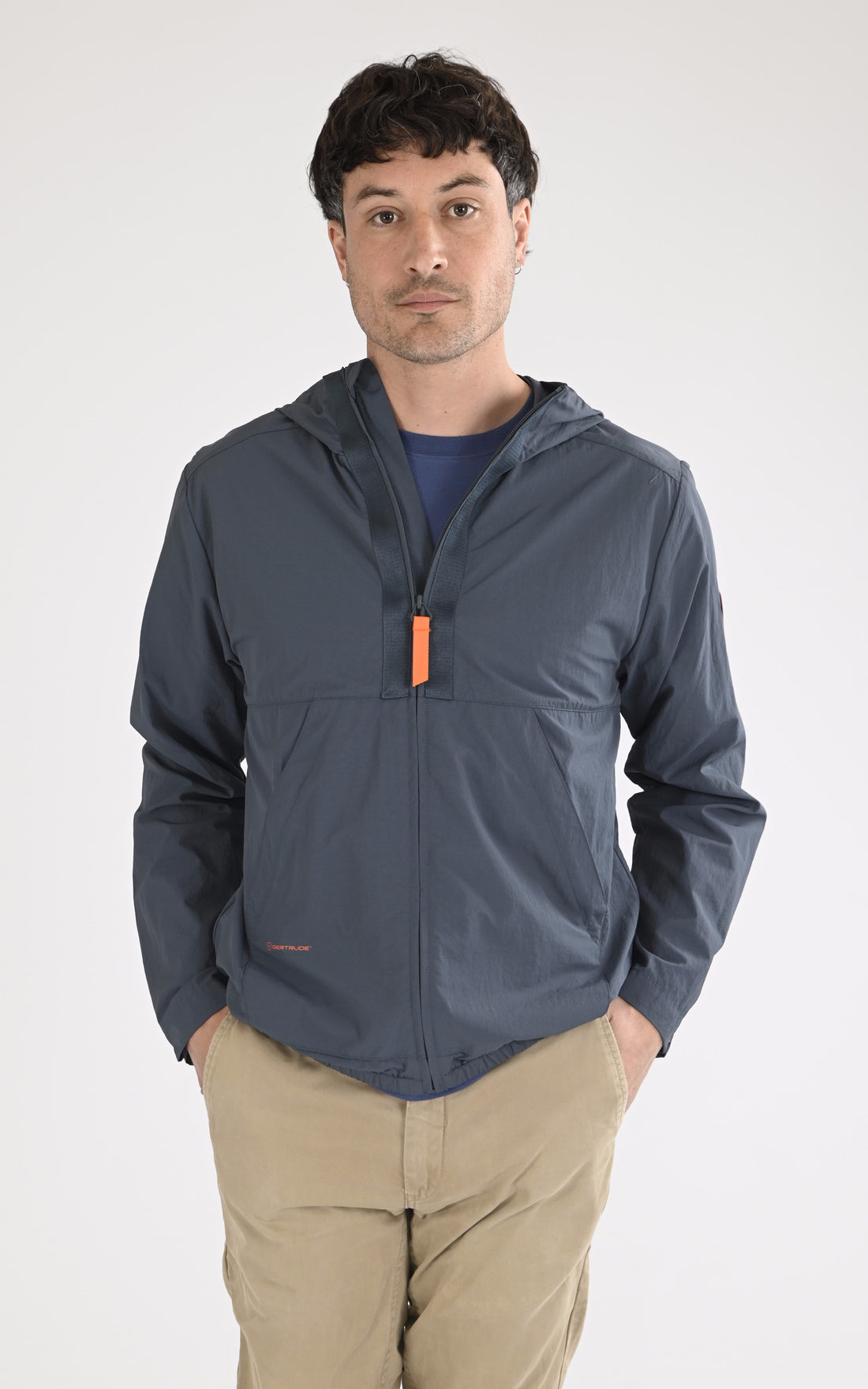 A &quot;MILAN&quot; Bleu Marine Gertrude Blouson Homme opened photo