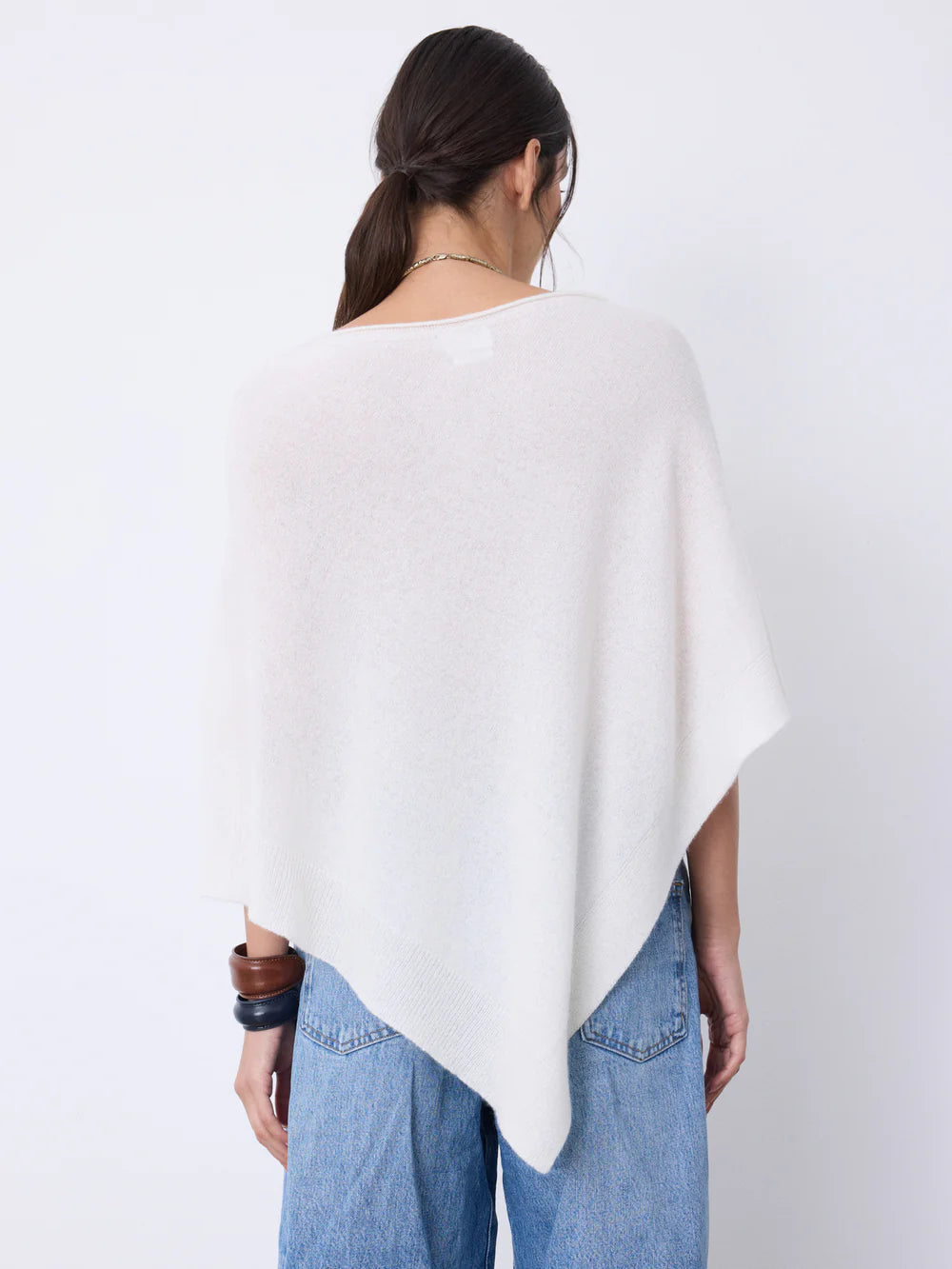 Cape en cachemire Auguste écru