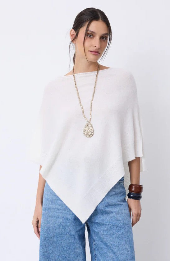 Cape en cachemire Auguste écru