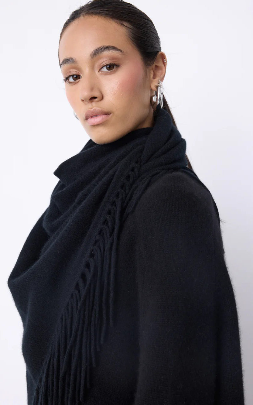 Echarpe Mina noir 2