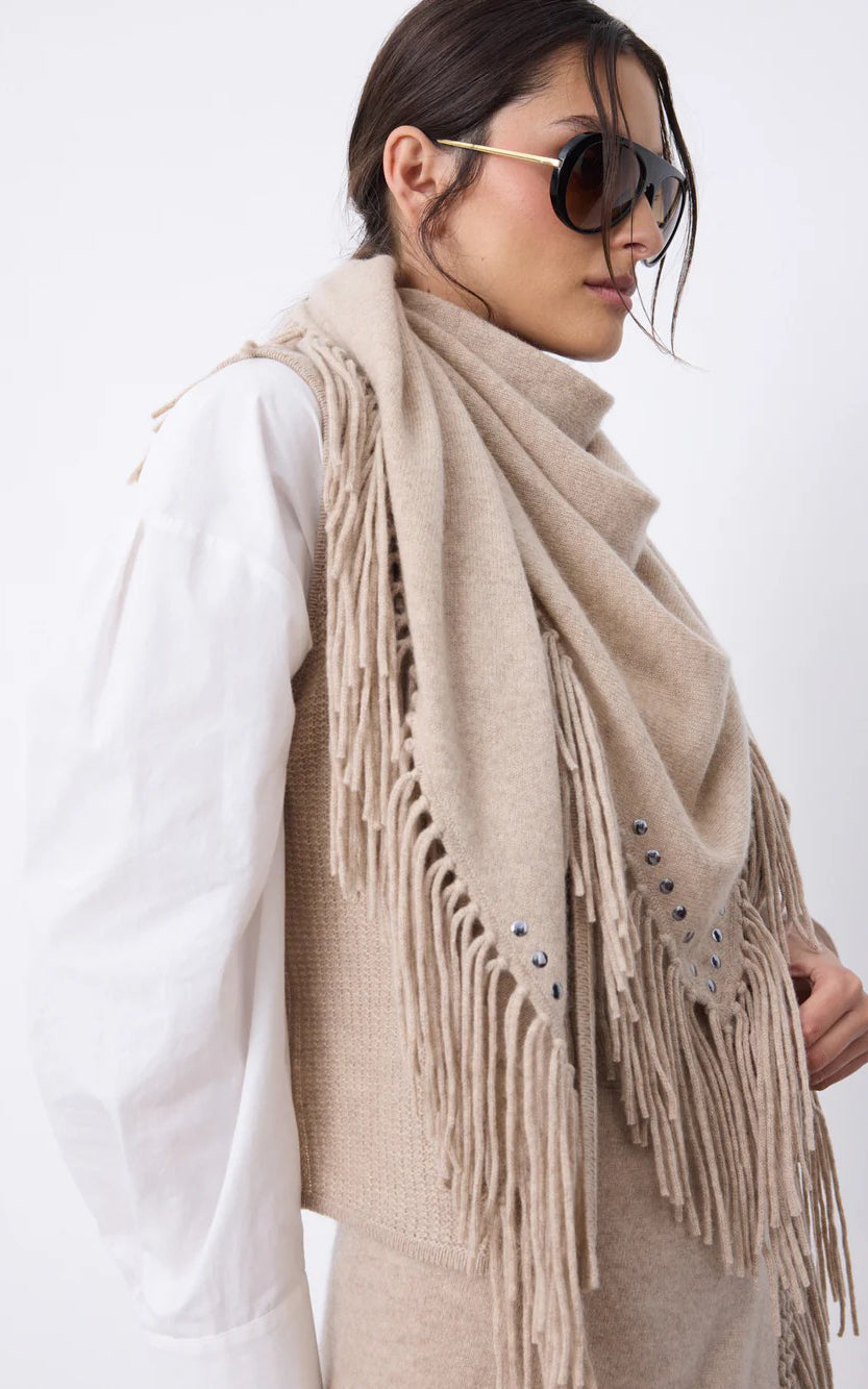 Echarpe Mina beige 2