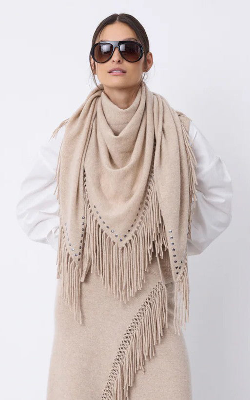 Echarpe Mina beige 1