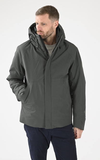 A &quot;WERYK QM482&quot; Vert Krakatau 3/4 Parka Homme closed photo
