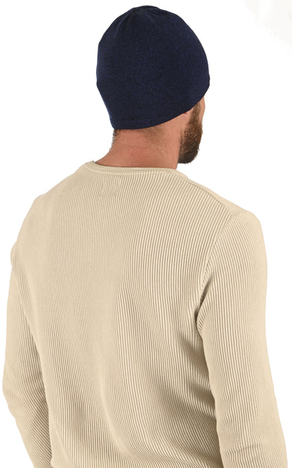 A &quot;STANDARD TOQUE 5116M&quot; Navy Heather Canada Goose Bonnet Homme details photo