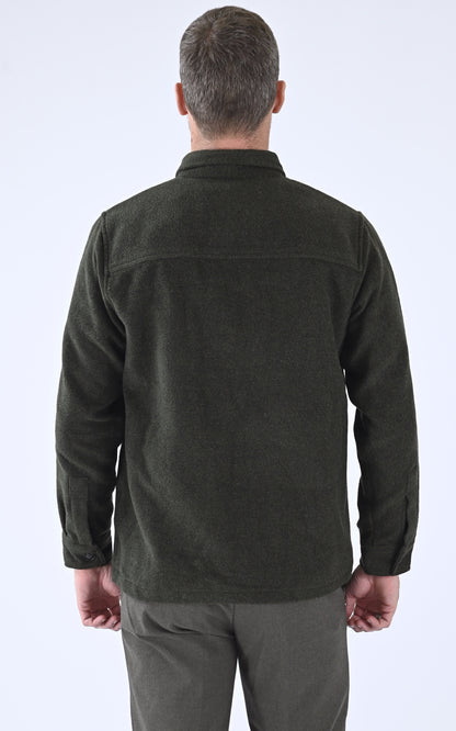 A &quot;SH CARL 3&quot; Kaki Schott Chemise Homme back photo