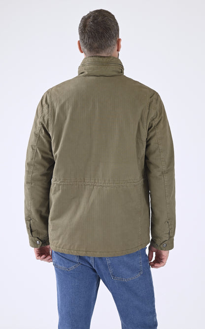 A &quot;M65 103673&quot; Kaki Iron&amp;Resin Veste Homme back photo