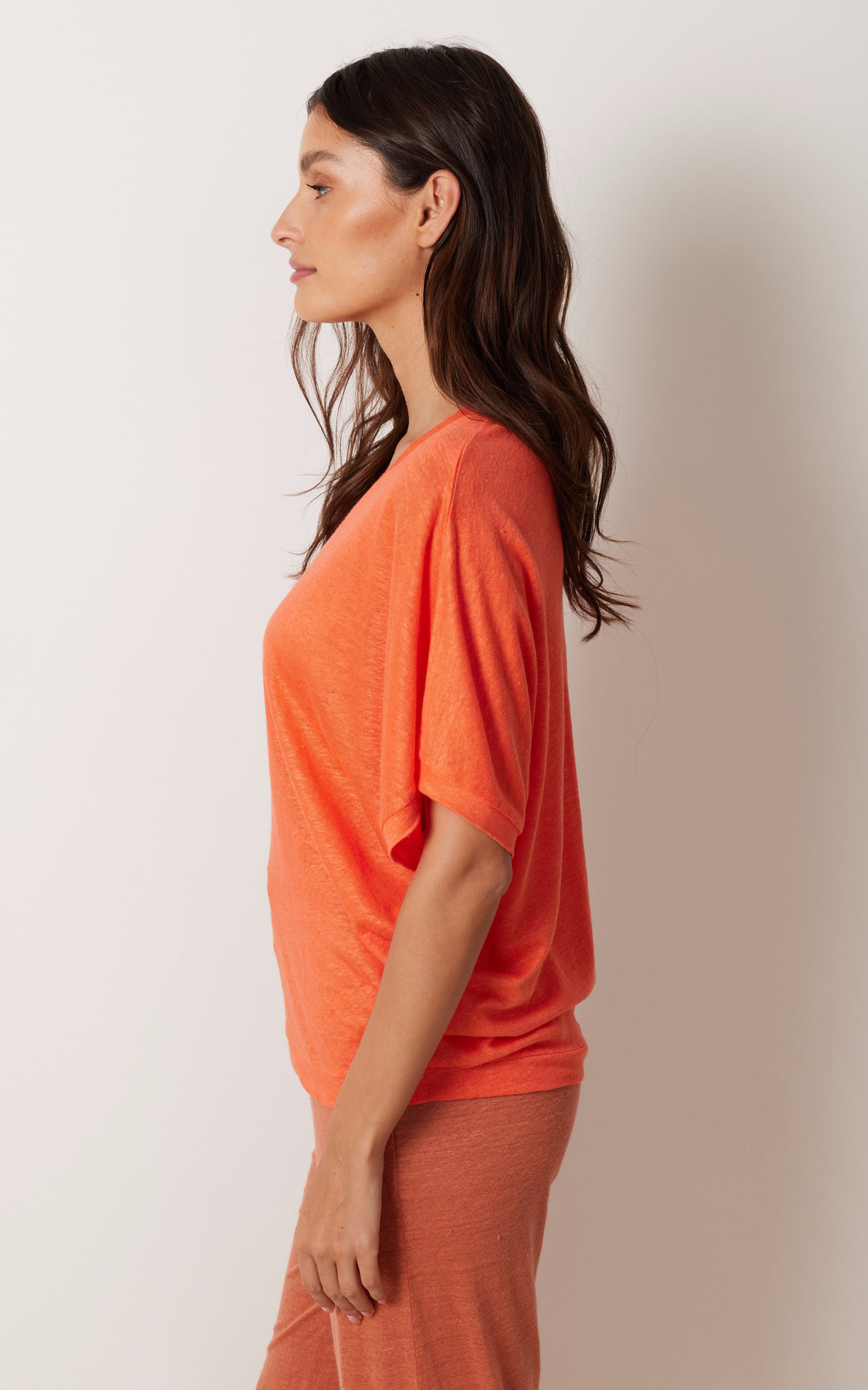A &quot;SOPHIA 4405039&quot; Orange Notshy T-shirt Femme opened photo