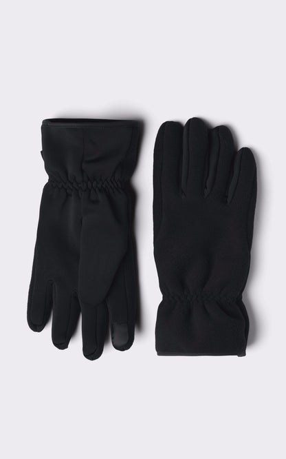 A &quot;21610 HEAVY FLEECE GLOVES T2&quot; Noir Rains Gants Mixte closed photo