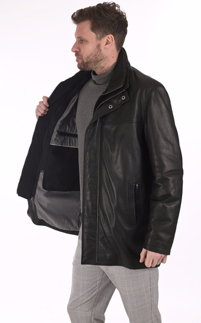 A &quot;MAX DA&quot; Noir La Canadienne 3/4 Homme interior photo