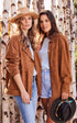 A "KUMETTE VEL" Cognac Giorgio & Mario Chemise Femme opened photo
