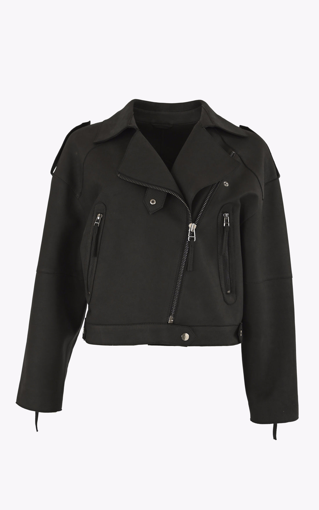 A &quot;1805&quot; Noir La Canadienne Blouson Femme opened photo