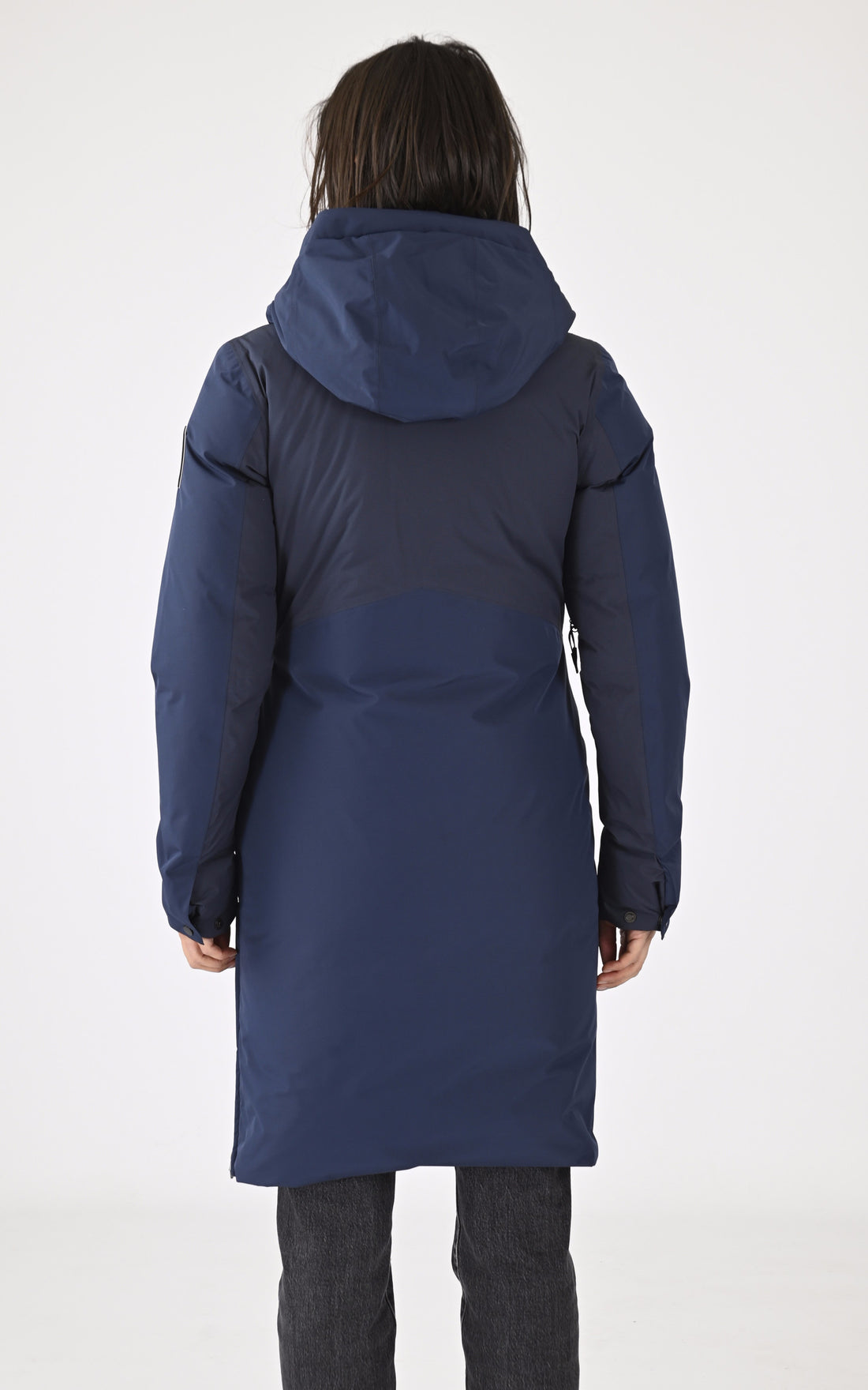 A &quot;INARA&quot; Bleu Marine Nobis 7/8 Femme opened photo