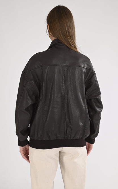 A &quot;LCW DAISY&quot; Marron Schott Pilote Femme back photo