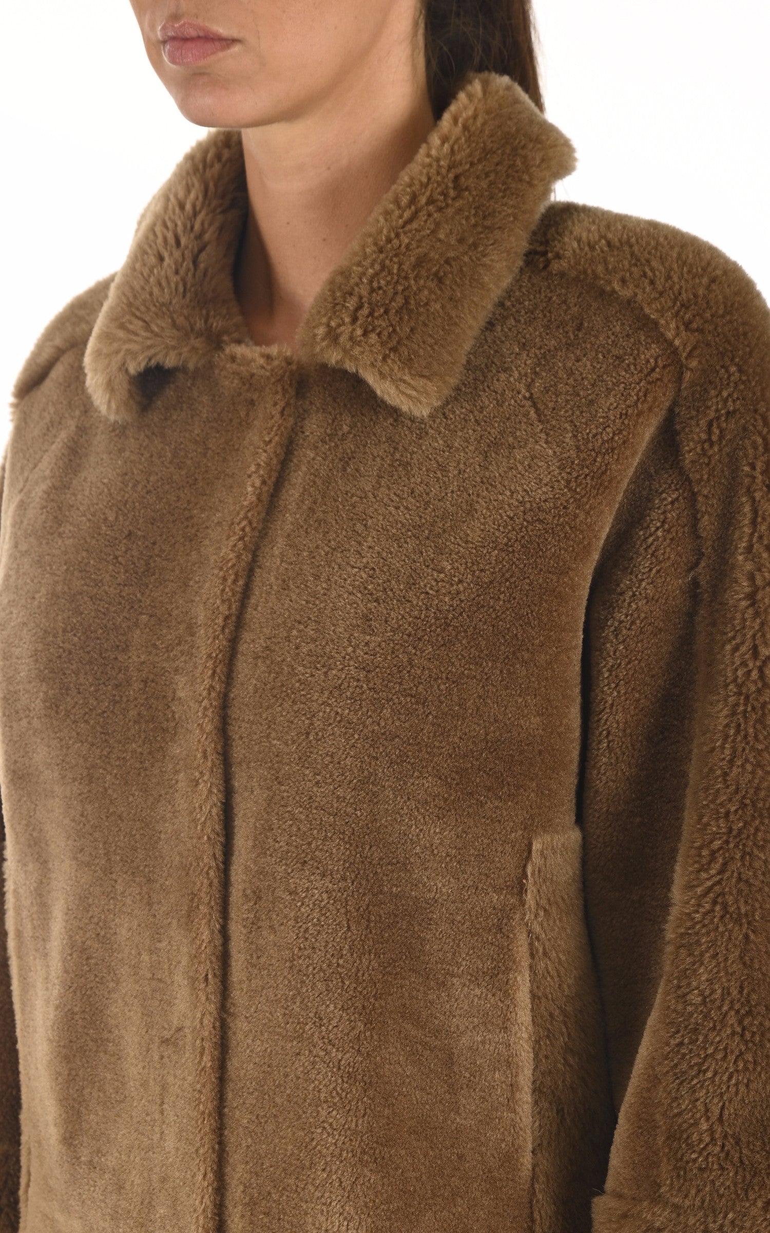 A &quot;HELENE 63748&quot; Cognac Oakwood Blouson Femme details photo