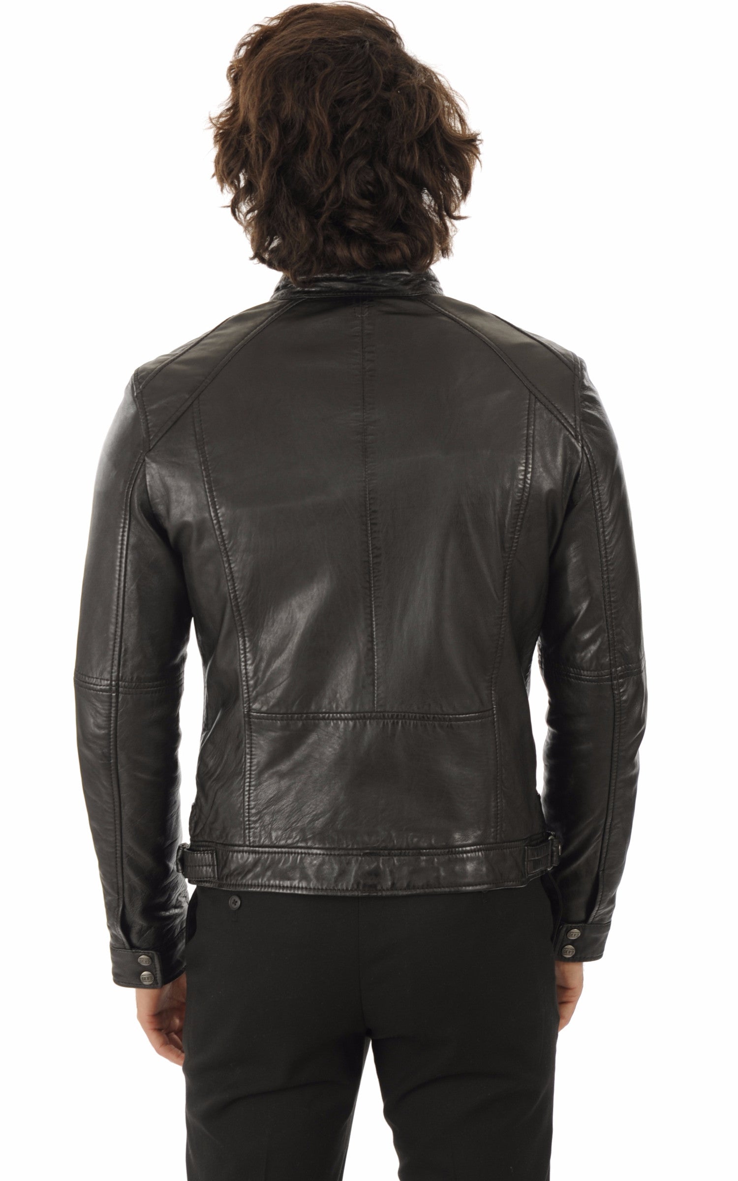 A &quot;CASEY 60901&quot; Noir Oakwood Blouson Homme back photo