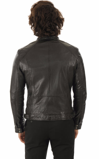 A &quot;CASEY 60901&quot; Noir Oakwood Blouson Homme back photo