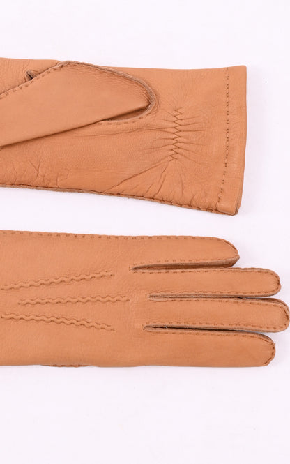 A &quot;10220 EMMA&quot; Camel Hestra Gants Femme details photo