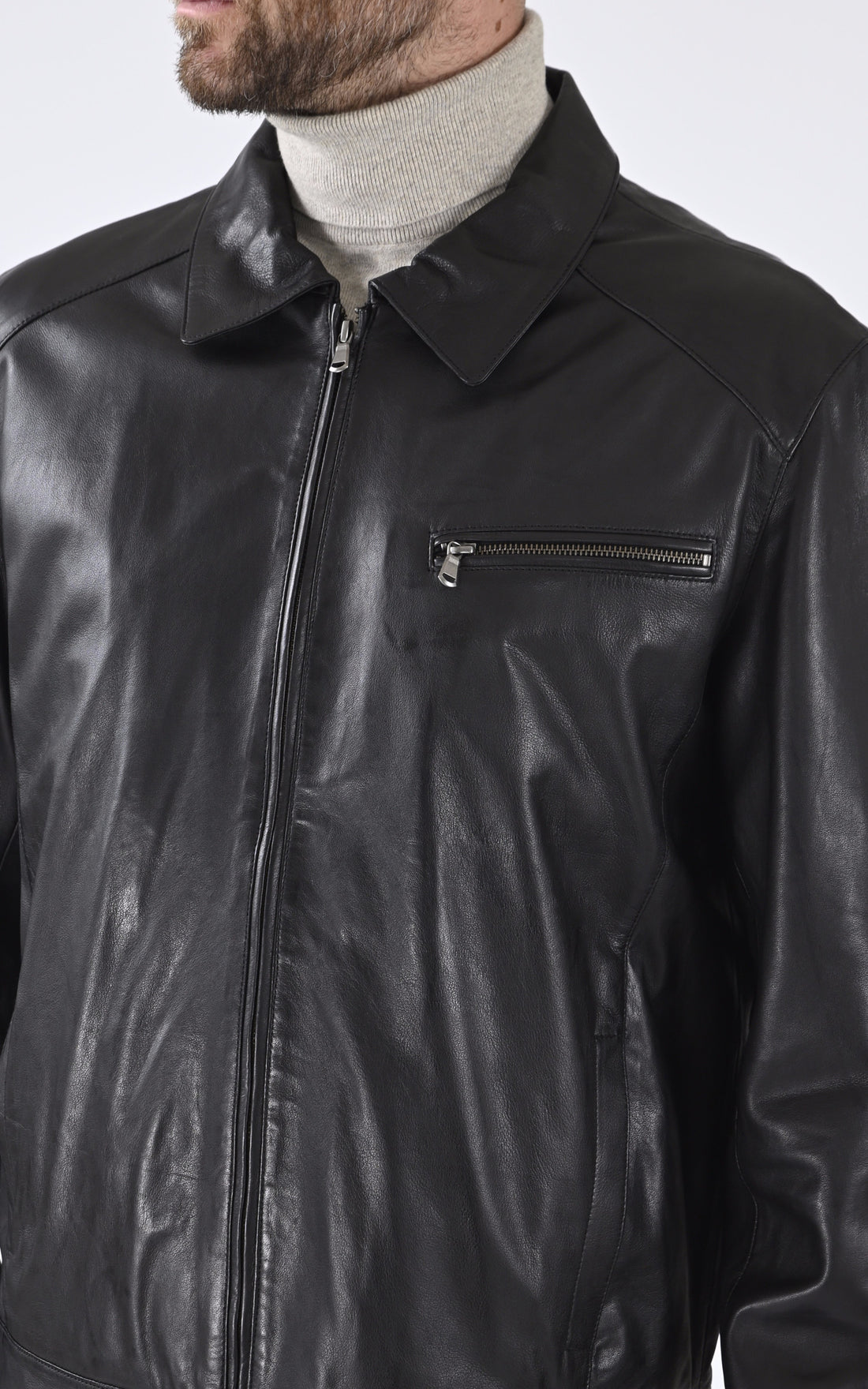 A &quot;MOLVENO 7636&quot; Noir Smarty Blouson Homme opened photo