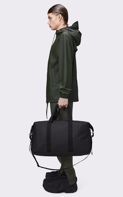 A &quot;14200 WEEK-END BAG&quot; Noir Rains Sac Mixte opened photo