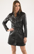 A "CHEMILI  102383" Noir Rose Garden Robe Femme closed photo