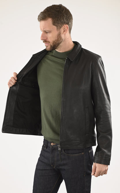 A &quot;TYSON&quot; Noir Serge Pariente Blouson Homme interior photo