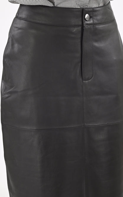 A &quot;MENTOLA 64915&quot; Noir Oakwood Jupe Femme details photo