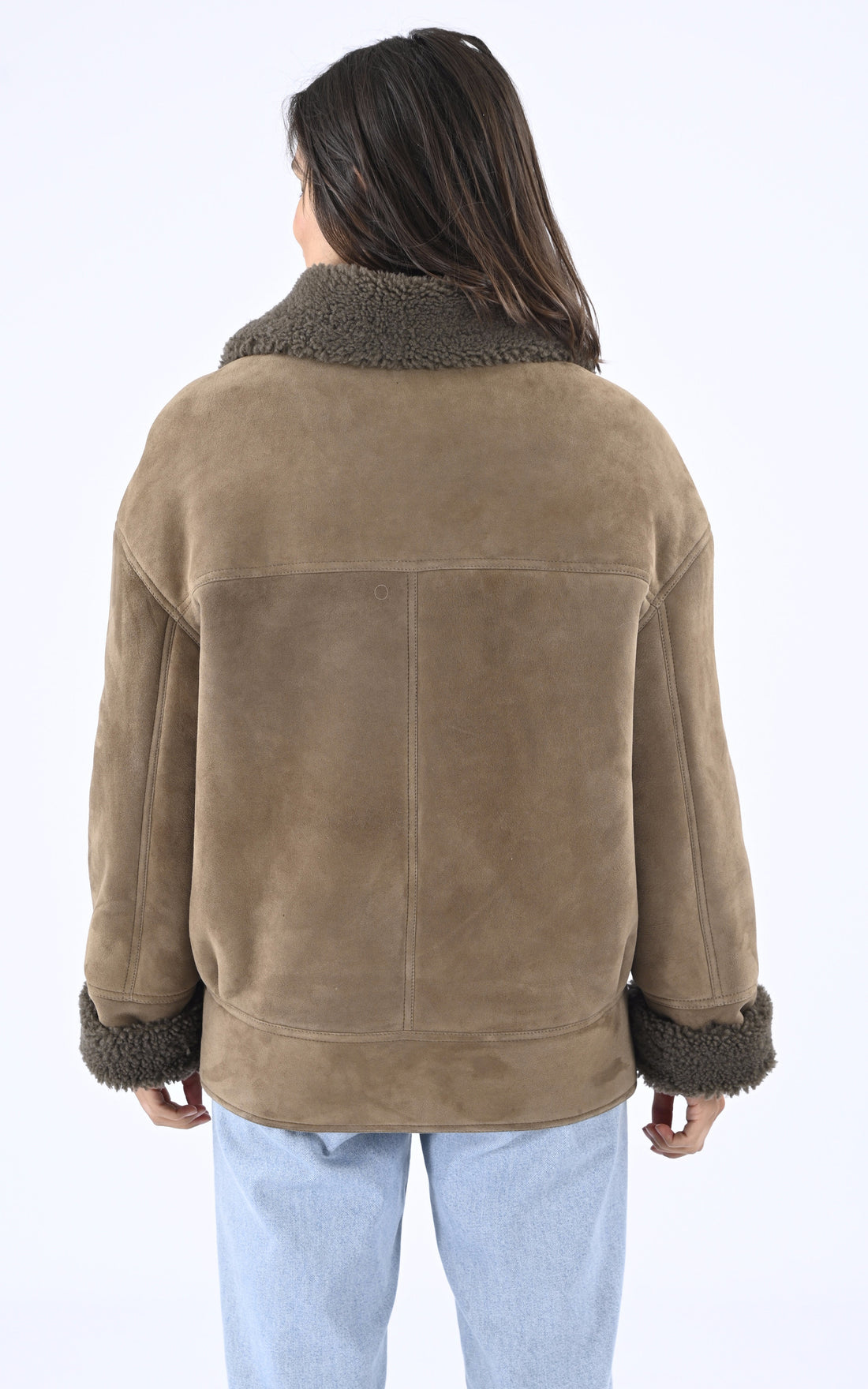 A &quot;CORALIE&quot; Kaki La Canadienne Veste Femme closed photo