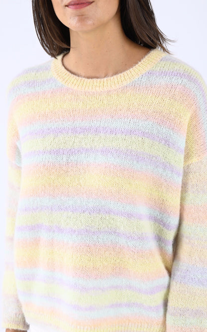 A &quot;MABELLO&quot; Multi Les Tricots de Léa Pull Femme details photo