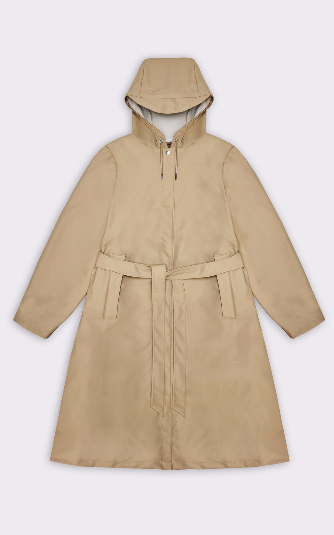 A &quot;12040 A-LINE LONGER&quot; Beige Rains 7/8 Femme opened photo