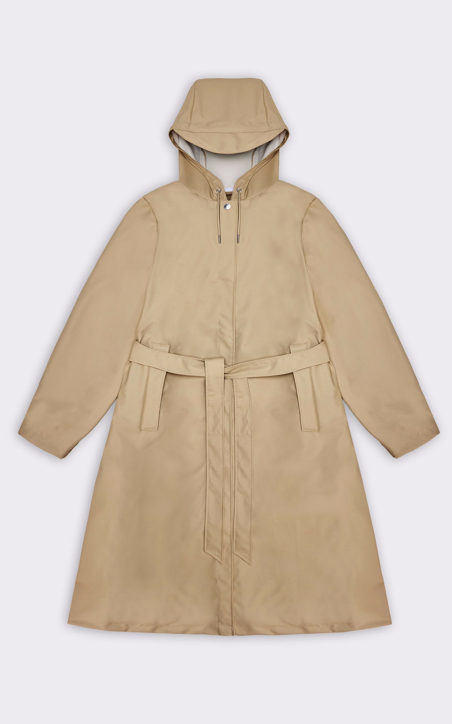 A &quot;12040 A-LINE LONGER&quot; Beige Rains 7/8 Femme back photo