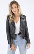 A "LIV" Noir Serge Pariente Blouson Femme opened photo